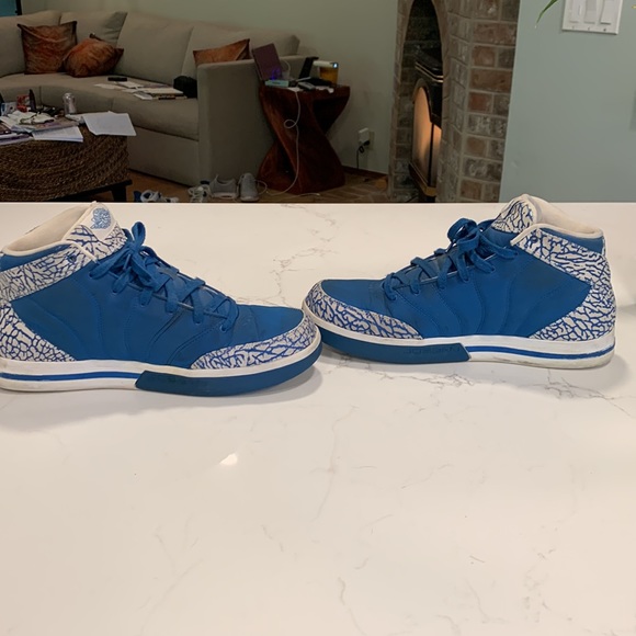 Men’s Nike Air Jordan Pro Classic Cement Blue/white - Picture 3 of 6